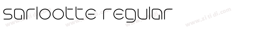 sarlootte regular字体转换